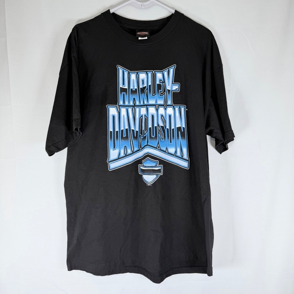 Rare Vintage Harley Davidson Logo Shirt Y2K Streetwear / Size XL